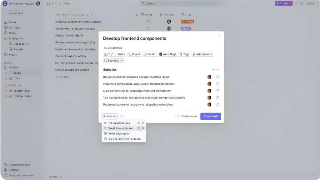 Dart AI Features Review