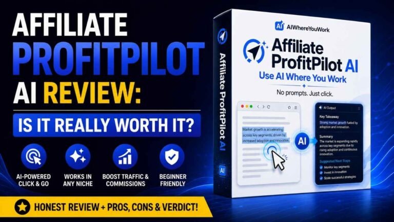 Affiliate ProfitPilot AI review