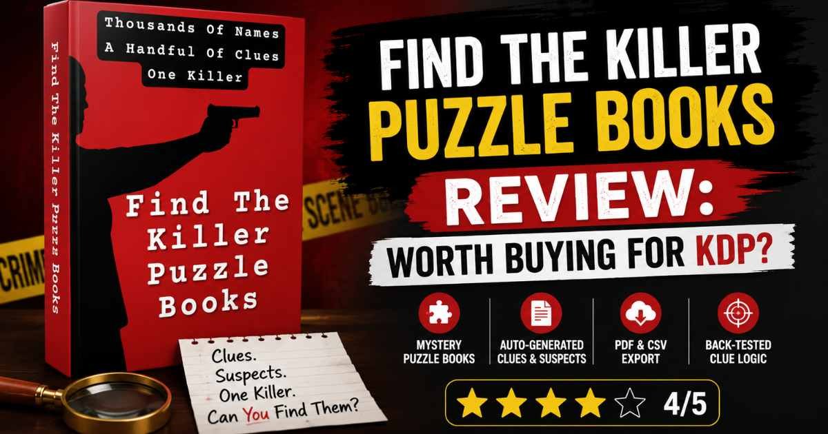 Find The Killer Puzzle Books Review