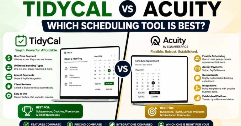 tidycal vs acuity