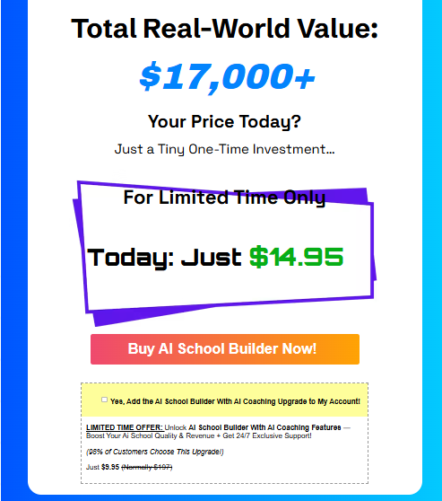 AI School Builder Review