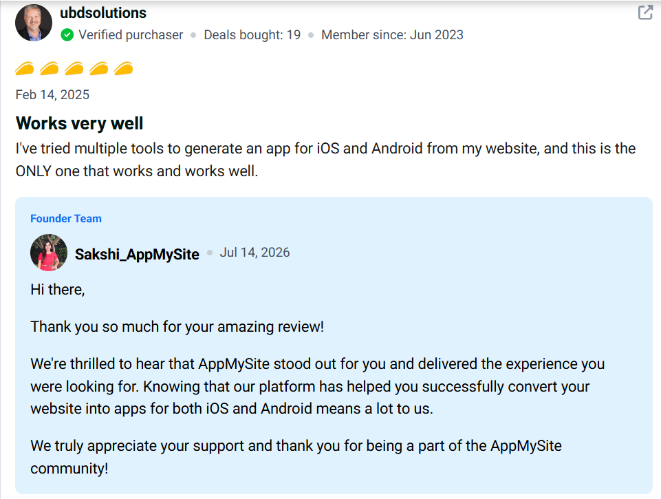 AppMySite Lifetime Deal