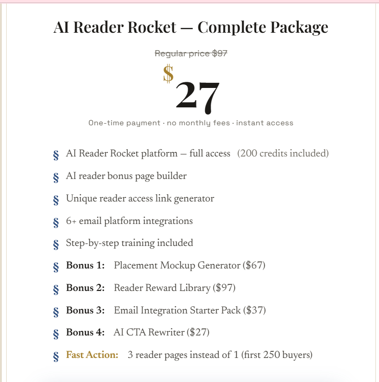 AI Reader Rocket Review