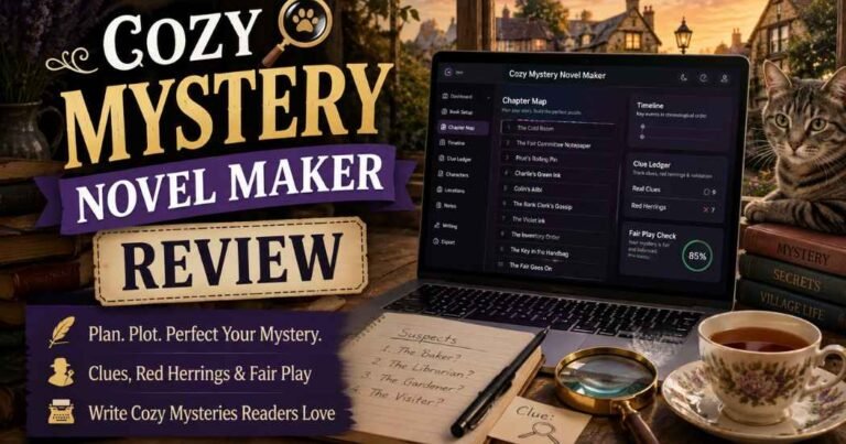 Cozy Mystery Novel Maker Review