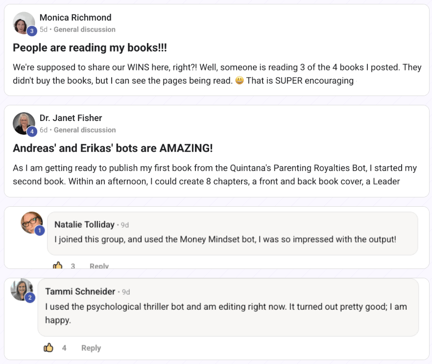 Cozy Fantasy Royalties Bot Review