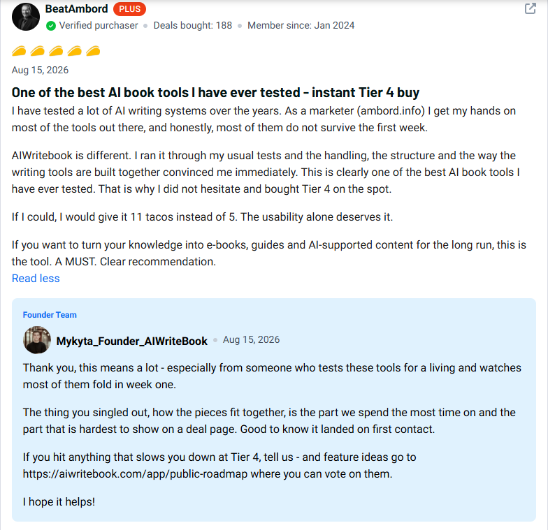 AIWriteBook Review