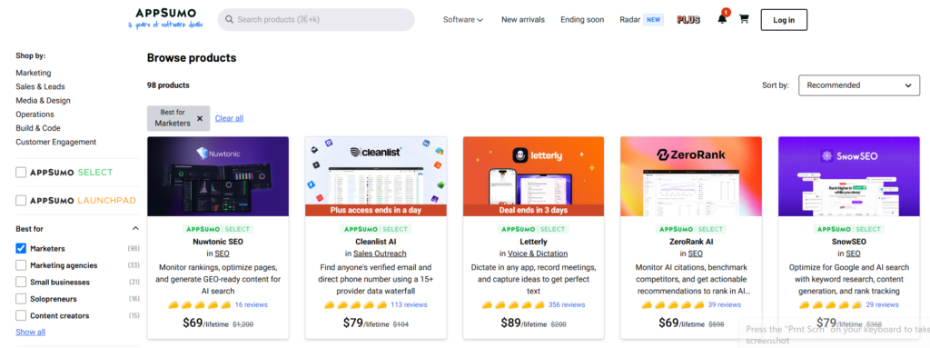 Best AppSumo Deals