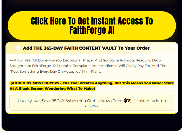 FaithForge AI Review
